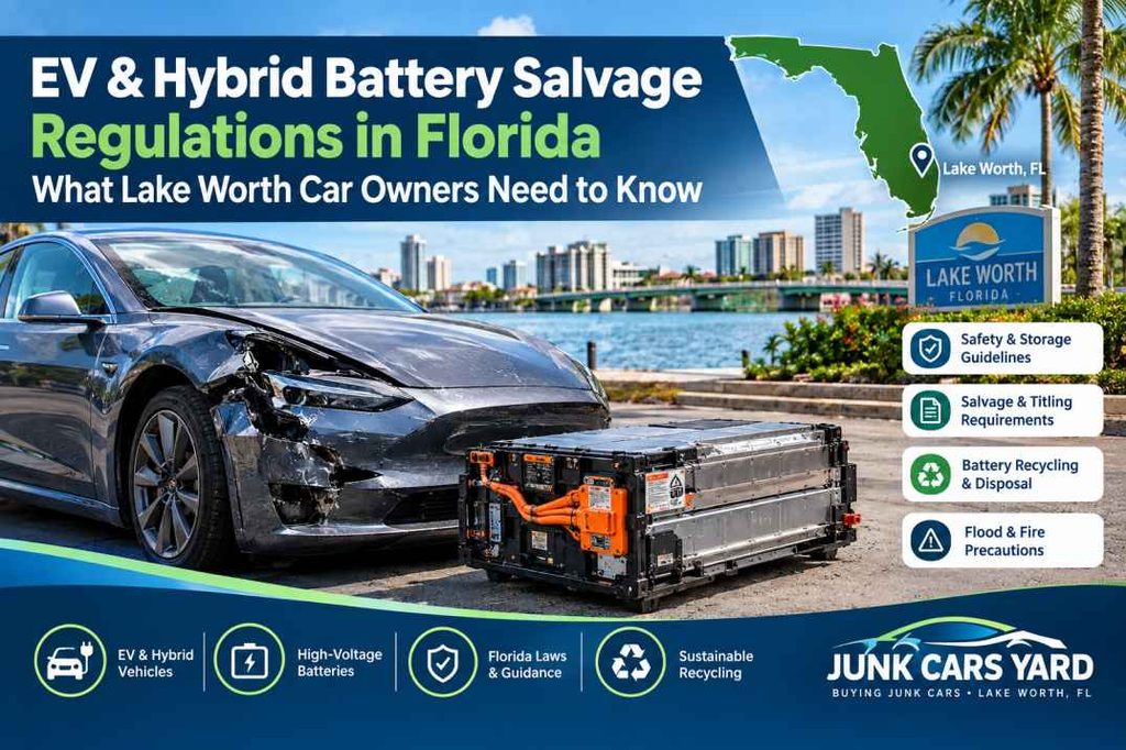 EV & Hybrid Battery Salvage Regulations in Florida

