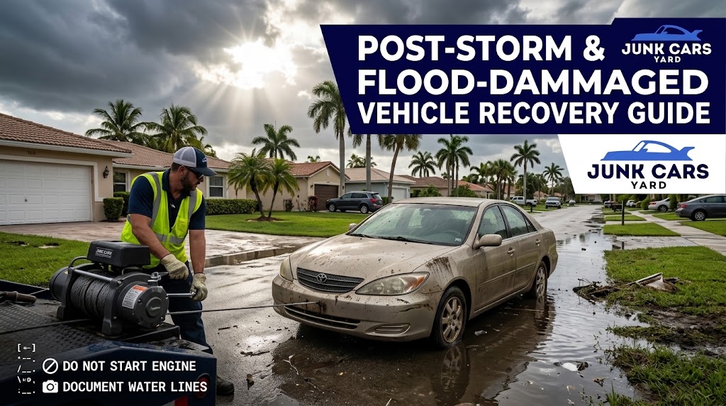 Post-Storm & Flood-Damaged Vehicle Recovery Guide for Lake Worth & Palm Beach County