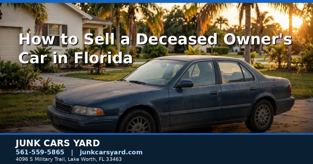 How to sell a deceased owner's car in Florida