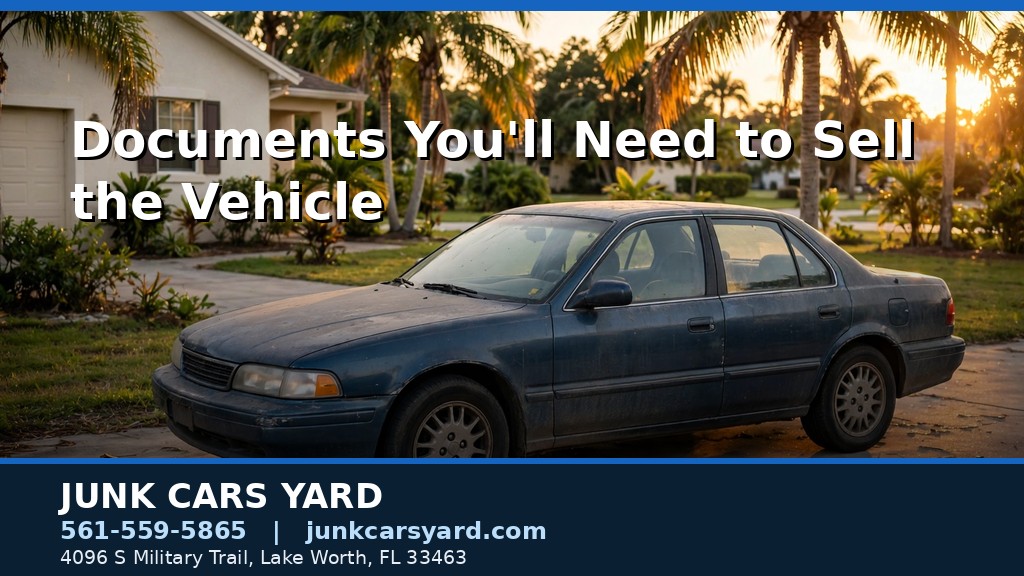 Documents needed to sell a deceased owner's vehicle in Florida